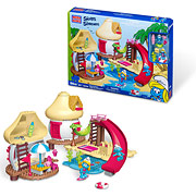 Mega Bloks Smurfs Beach Building Playset